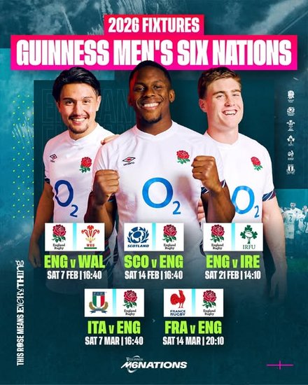 6 Nations 2026 Tickets On Sale Next Week!