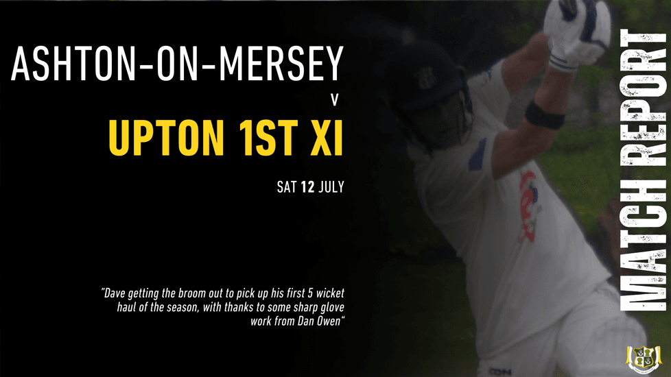 1st XI v Ashton-on-Mersey