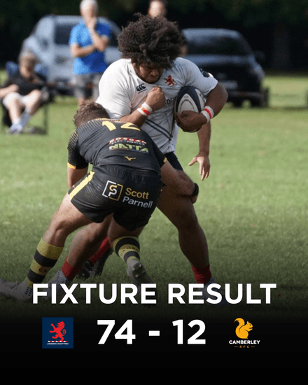 London Scottish v Camberley