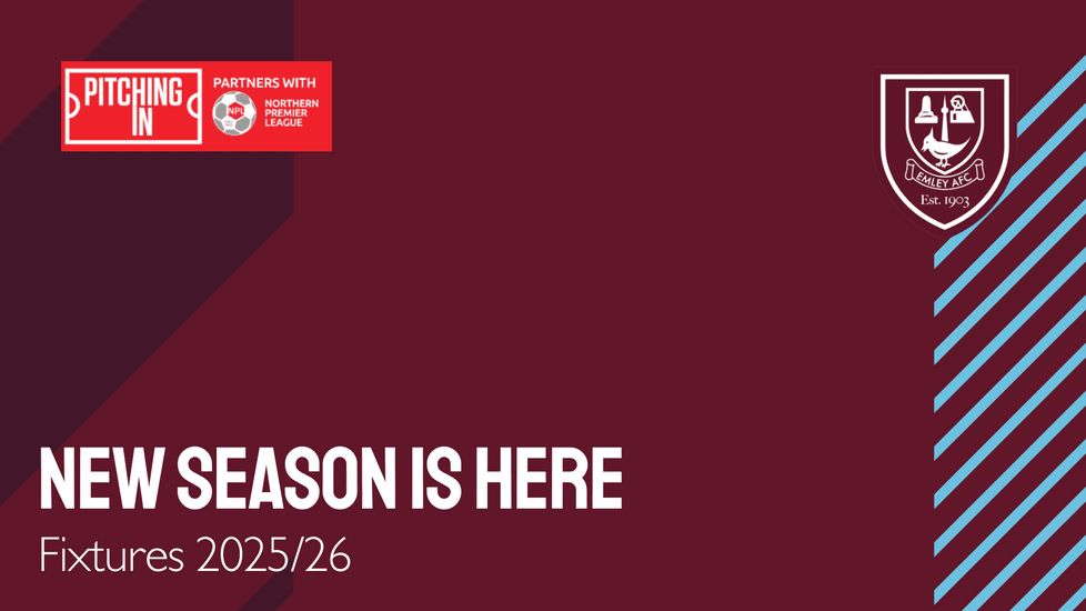 THE NEW SEASON IS HERE