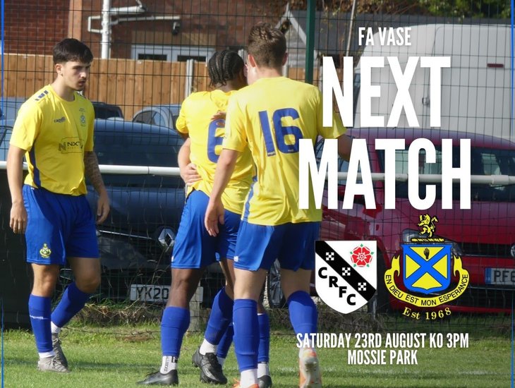 Cup action in the FA Vase this weekend