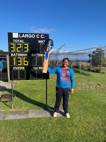 Das makes Maiden Largo Century in Record breaking day for 1st XI at East Drive.