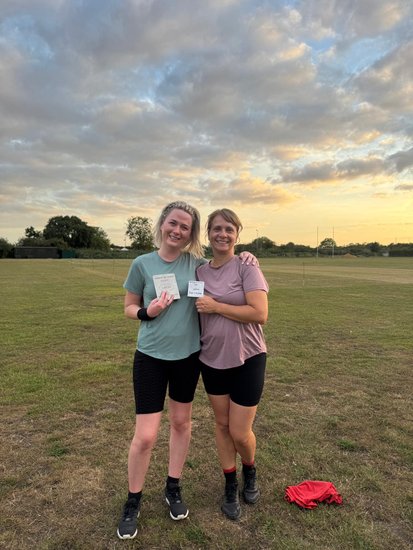 Watch out for these names on the touch circuit - Holly and Gina!!!!
