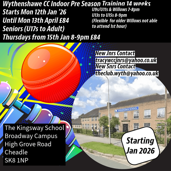 2026 Pre Season Wythenshawe CC