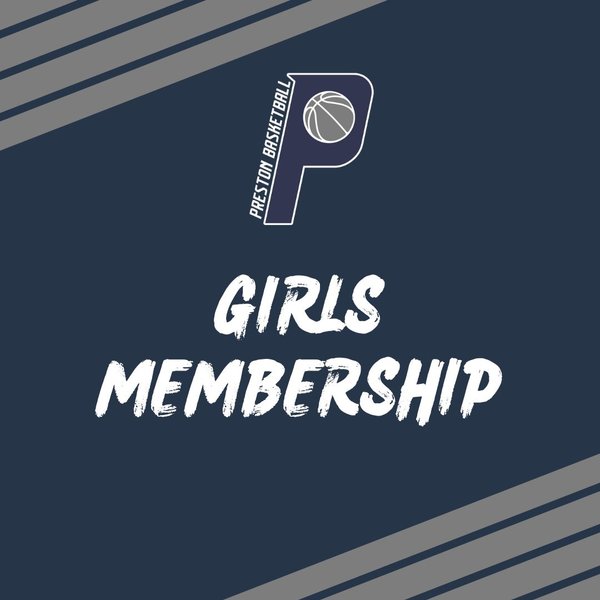 Preston Basketball Club Girls Membership – August 2025 Start