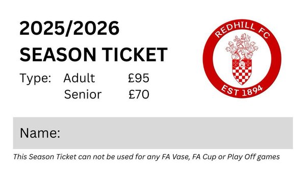 2025/26 Season Tickets