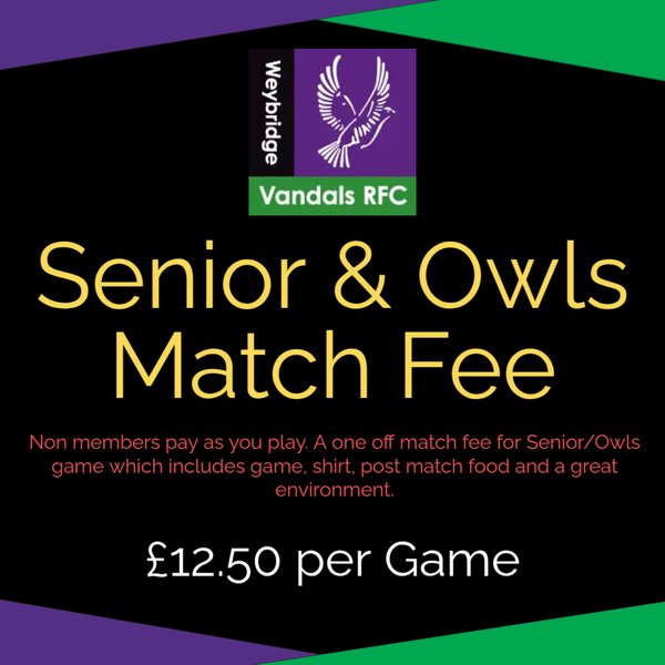 Senior & Owl Match Fee
