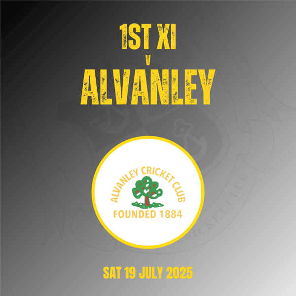 1st XI v Alvanley (19 July)