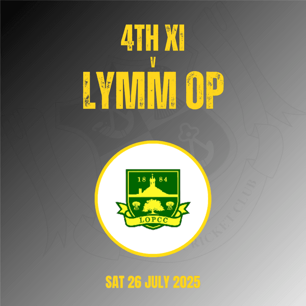 4th XI v Lymm OP (26 July)