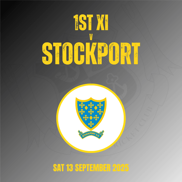 1st XI v Stockport (13 Sep)