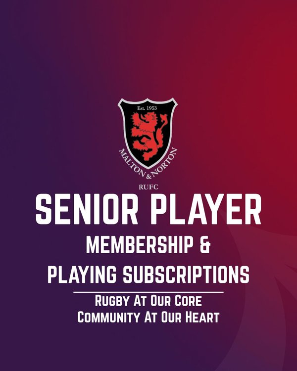 Senior Player Membership & Playing Subscriptions