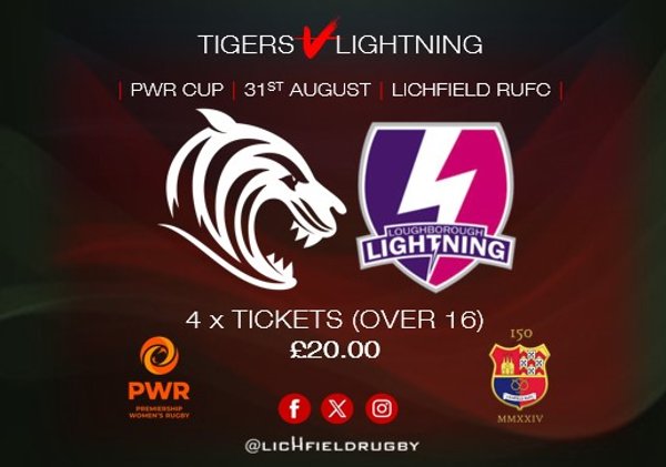 TIGERS WOMEN V LOUGHBOROUGH LIGTHNING 31ST AUGUST 2025