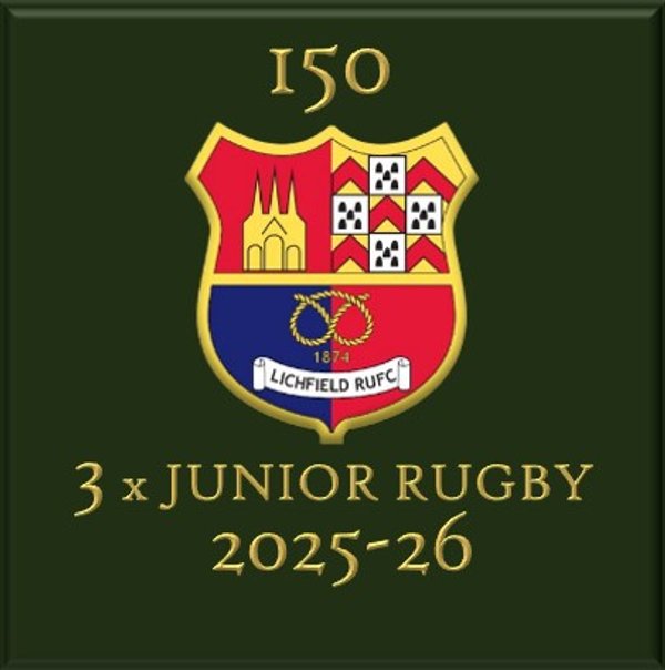 Junior Rugby (U13-U18) 3 x Player Membership 2025-26