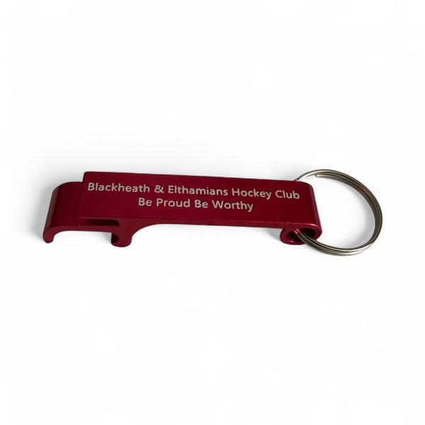 Bottle opener key ring