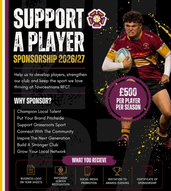 2026/27 Senior Player Sponsorship