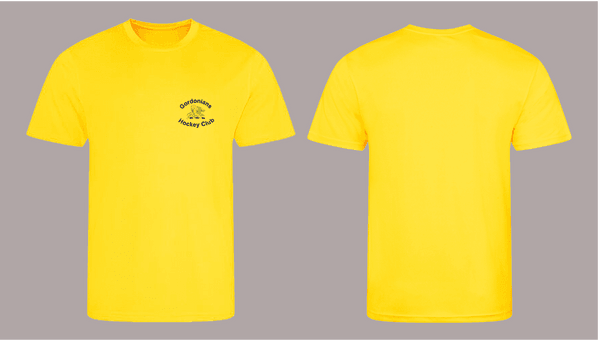 Short Sleeved Gordonians Club T-Shirt - Yellow