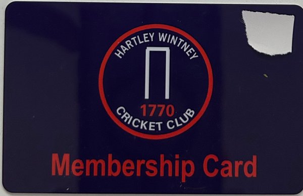 Replacement Membership Card