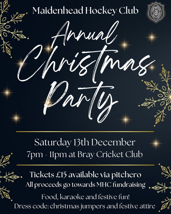 MHC Christmas Party 13th Dec 2025