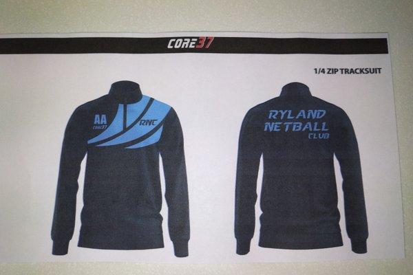 1/4 Zip Top from Bespoke Range - for all members