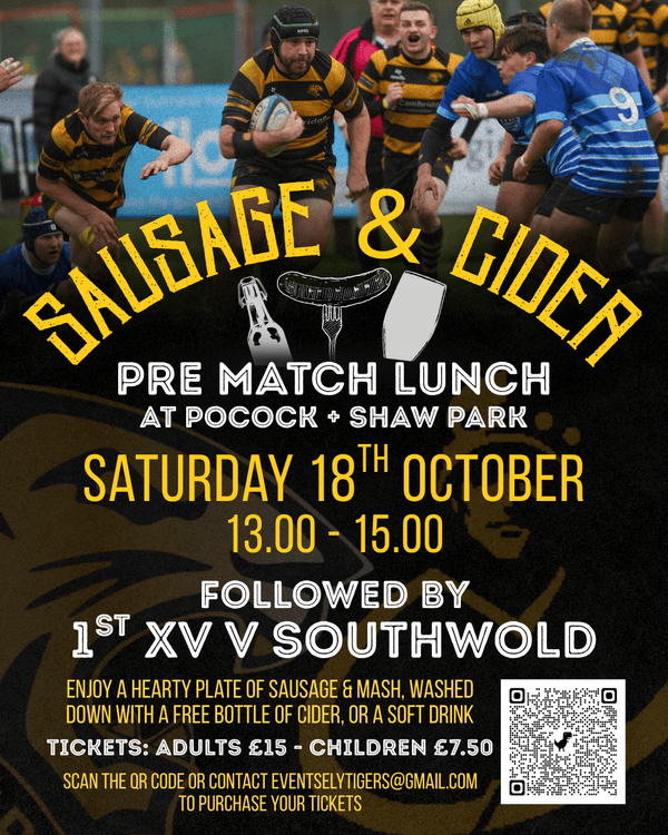Pre Match Lunch 18/10/25