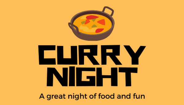 Curry Night - THC Social - 15th November