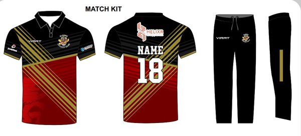 SLOUGH CC - COLORED SHIRT & TROUSER