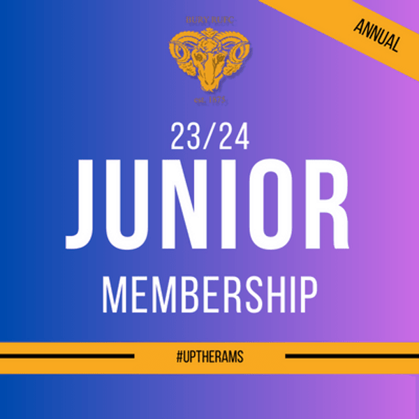 Junior Membership Fees Annual