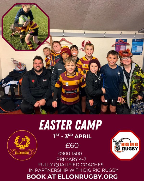 Easter Rugby Camp