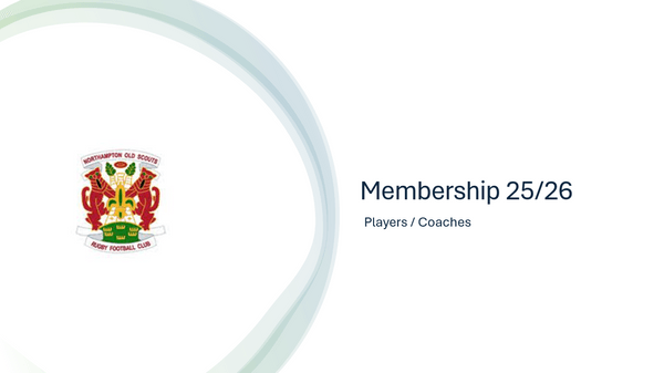Player / Coaches Membership 25/26