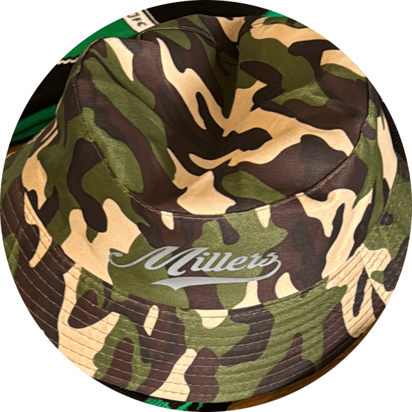 Millers camo bucket hat