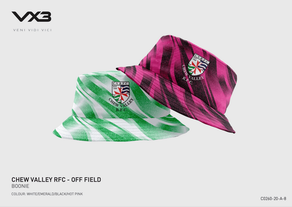 Chew Valley Boonie - Green and White