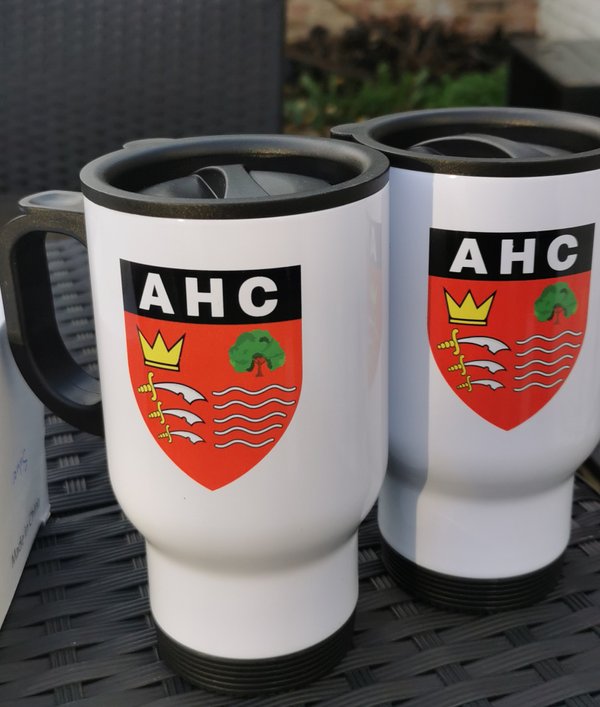 AHC Stainless Steel Travel Mug (14oz)!