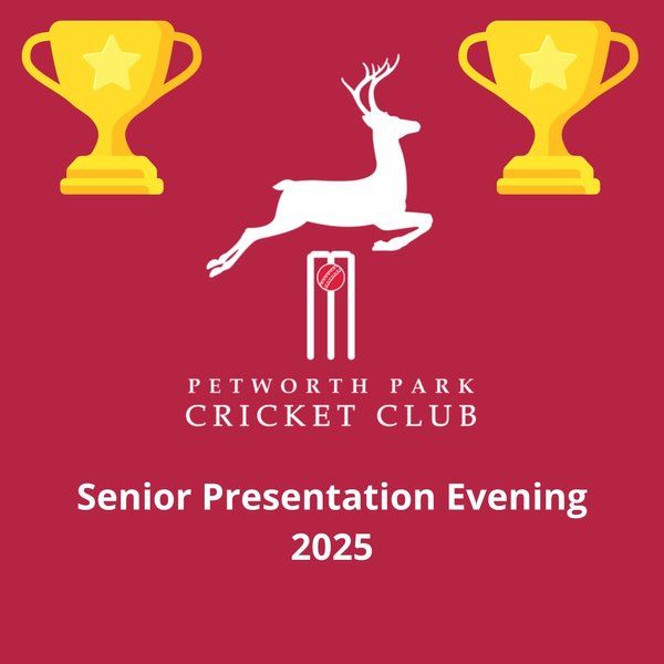 2025 Senior Cricket Presentation Evening - Saturday 15th November