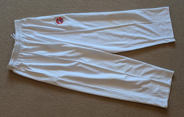 Last Man Stands White Mens Trousers - Large (New)