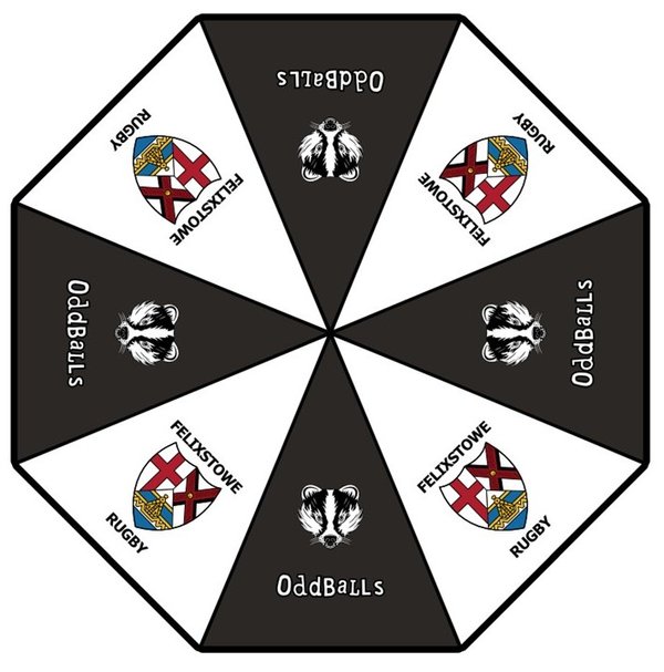 Felixstowe Rugby Oddballs Umbrella