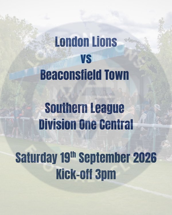 London Lions v Beaconsfield Town