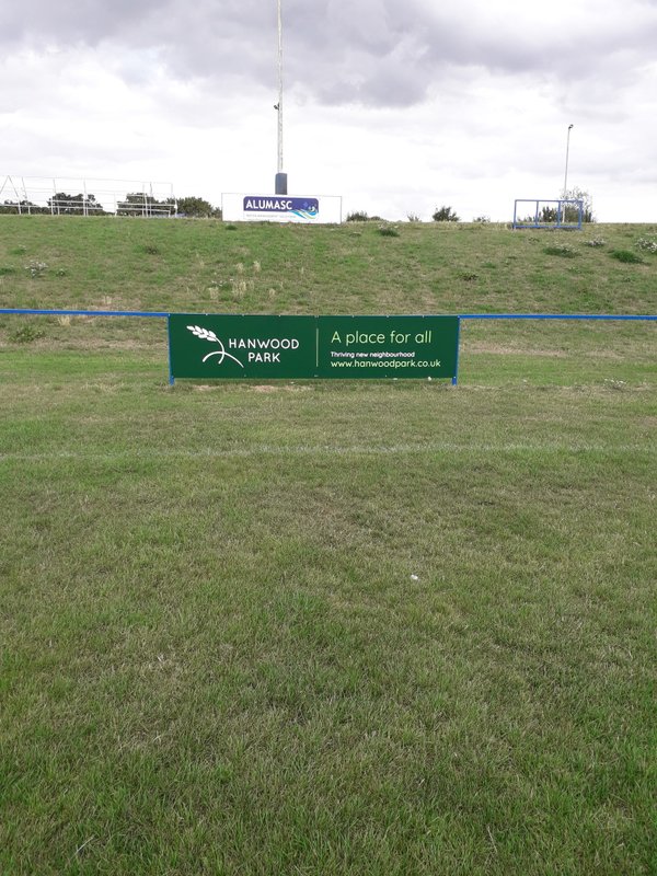 Pitch Side Advertising Board Kettering Rugby Football Club shop