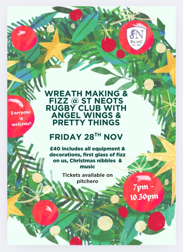 Wreath Making & Fizz