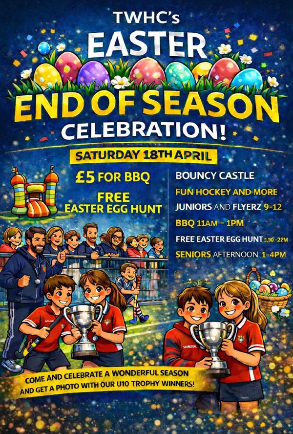 2026 End of Season Celebration with BBQ and Egg Hunt