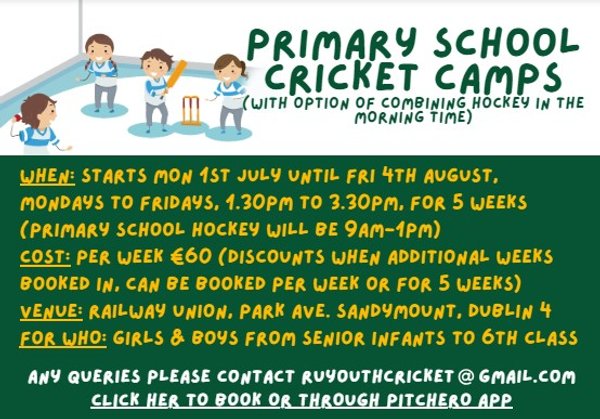 Summer 24 Cricket Camps & Academy