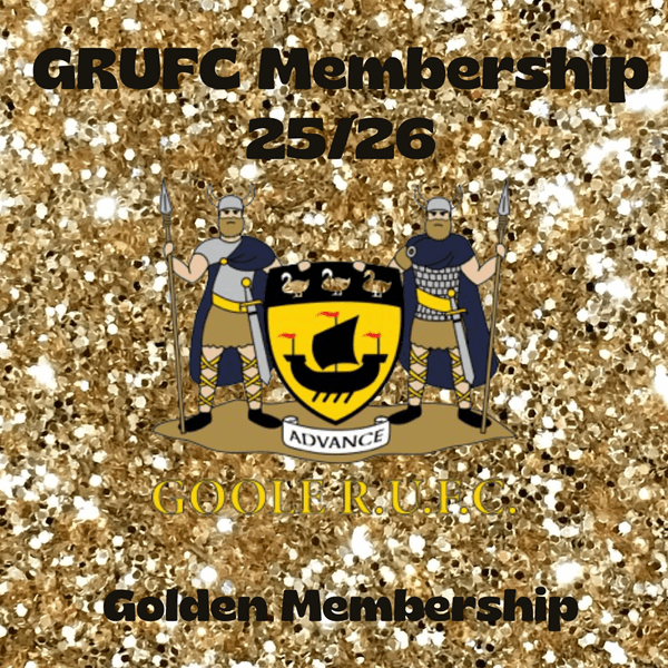 Goole RUFC Membership 25/26 -  Golden  Membership