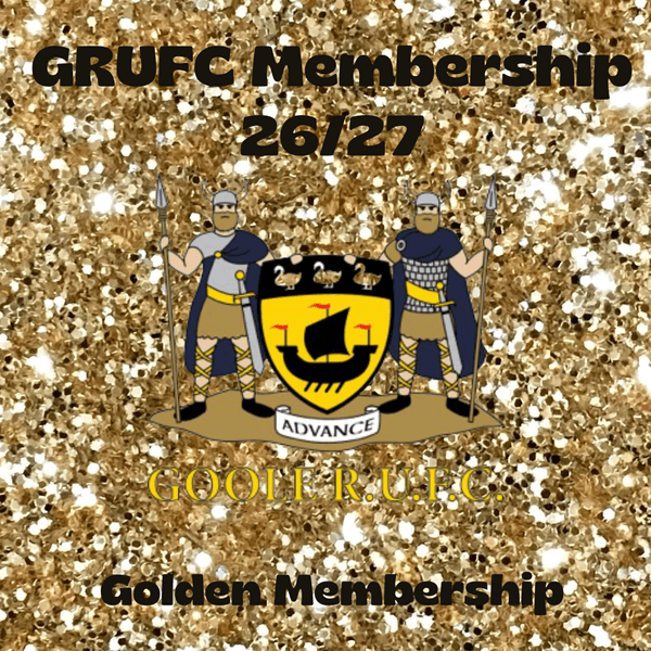 Goole RUFC Membership 26/27 -  Golden  Membership