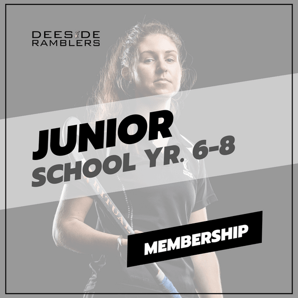 Junior (school years 6, 7 & 8) membership 2025/26