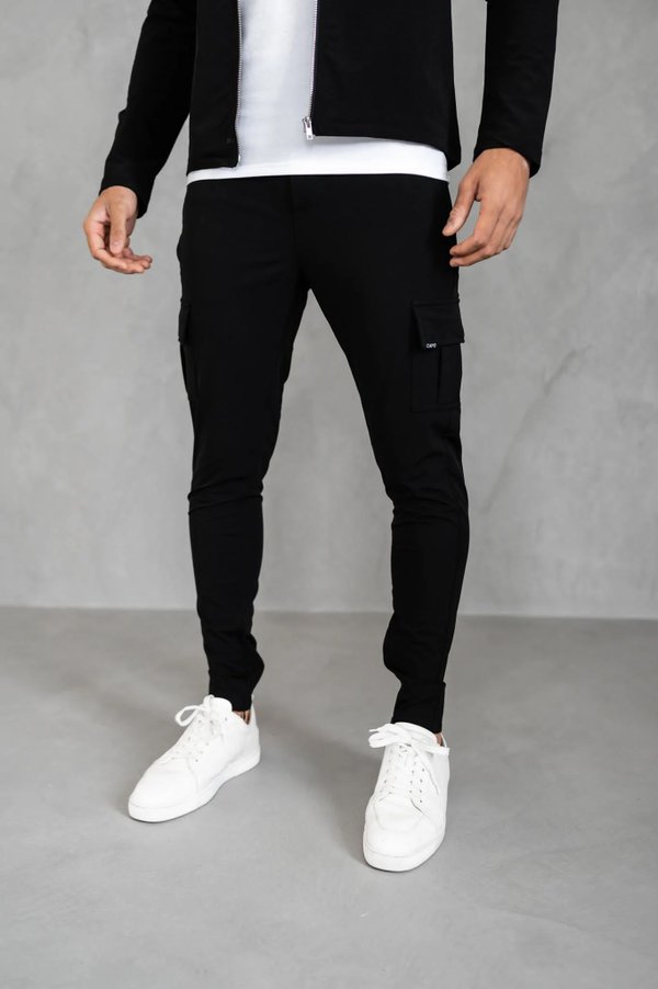 Capo CFC Black Cargo Pants