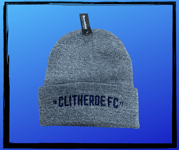 Clitheroe FC Grey Beanie Hat