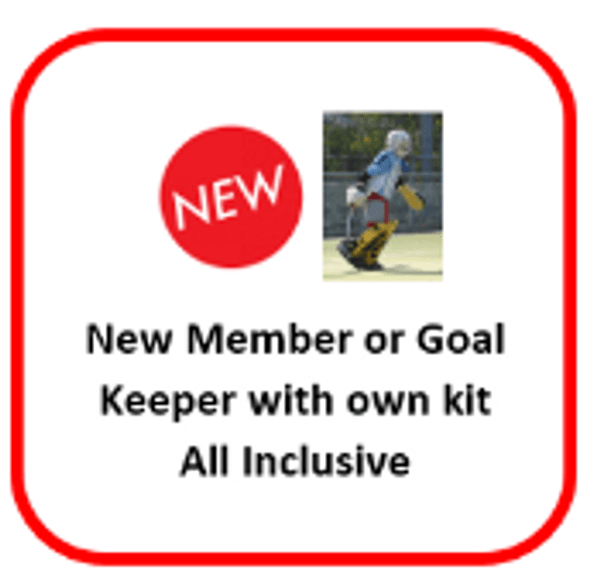 New Member/ Goalkeeper with own kit (All-Inclusive) 2025/26