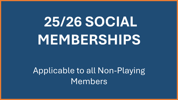 25/26  Season  -  Social Membership