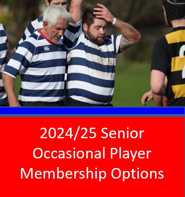 Senior Male Occasional Playing Member Season 24/25