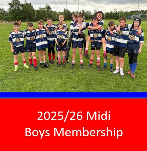 Midi Boys (S1-6) Playing Member Season 25/26