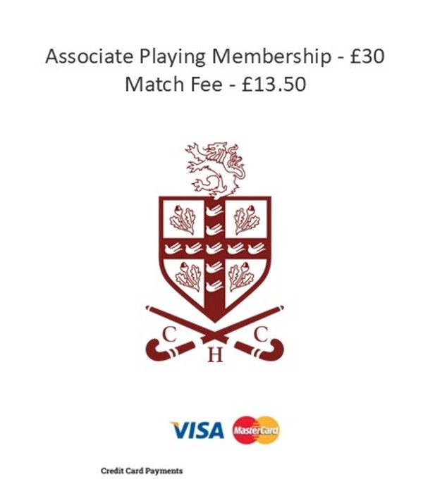 Associate Playing Membership Fee